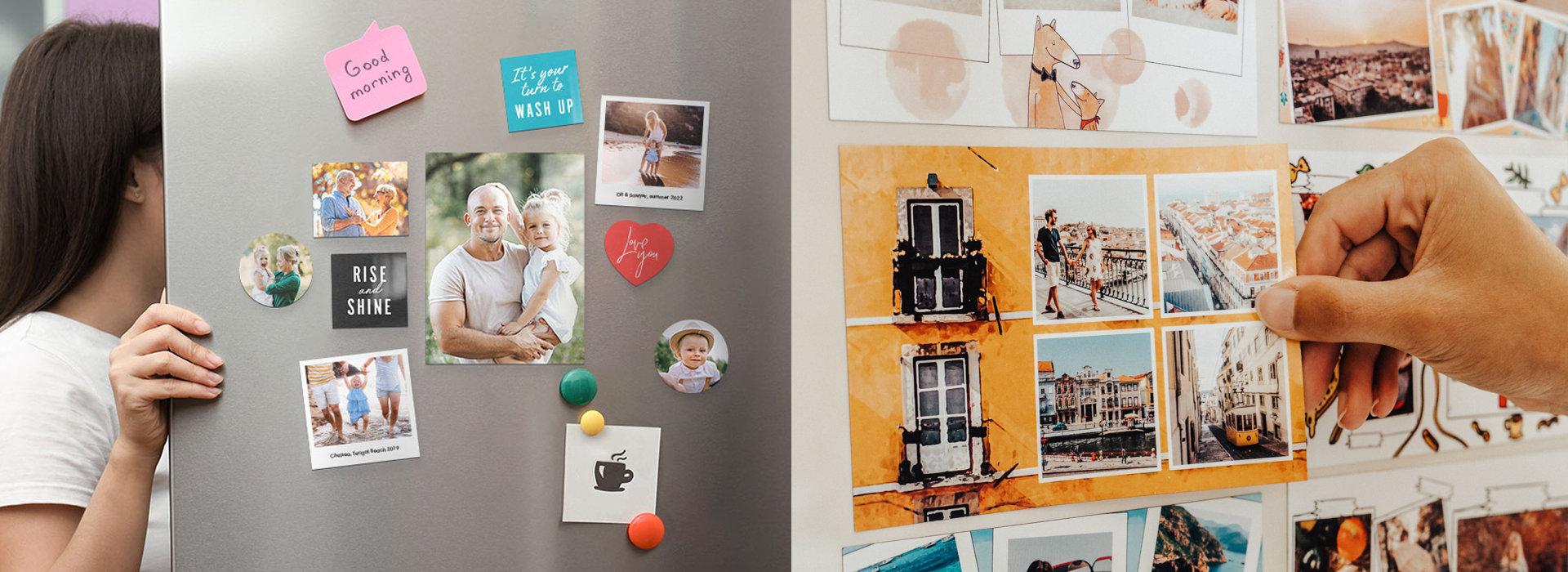 Egyedi fényképes hűtőmágnes, Spirit Nyomda Campona, Budapest