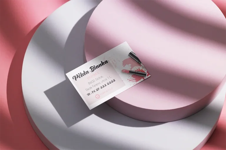 Prémium névjegykártya gyártás, tervezés, nyomtatás. Spirit Nyomda Campona, Budapest